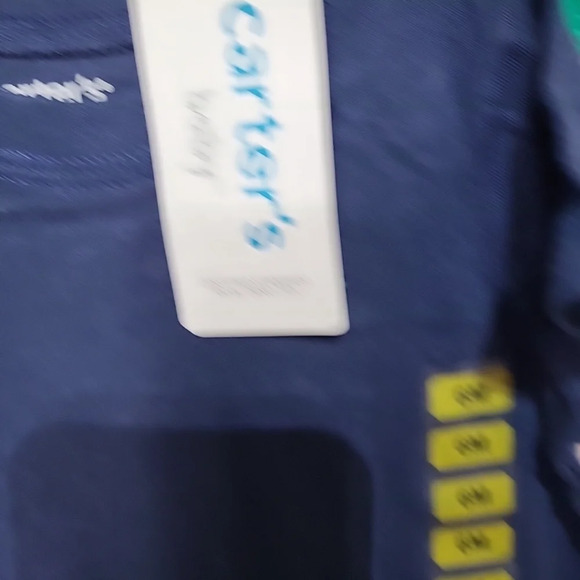 New Carters Baby Boys 6 Months Snap On Romper Dinosaur Blue Green 2 Pack - Picture 6 of 7